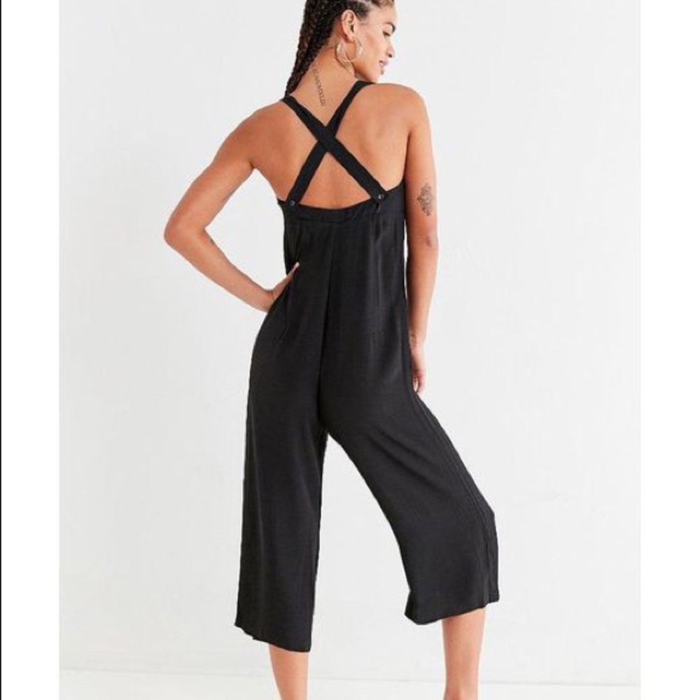 NWT UO black jumpsuit M - Picture 3 of 4